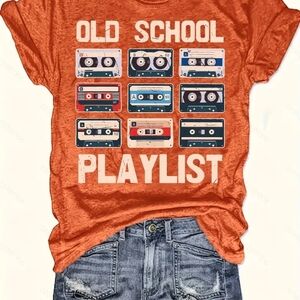 Retro Orange T-Shirt